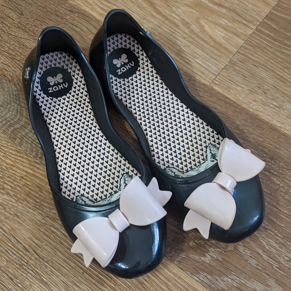 Zaxy Girl's Jelly Flats